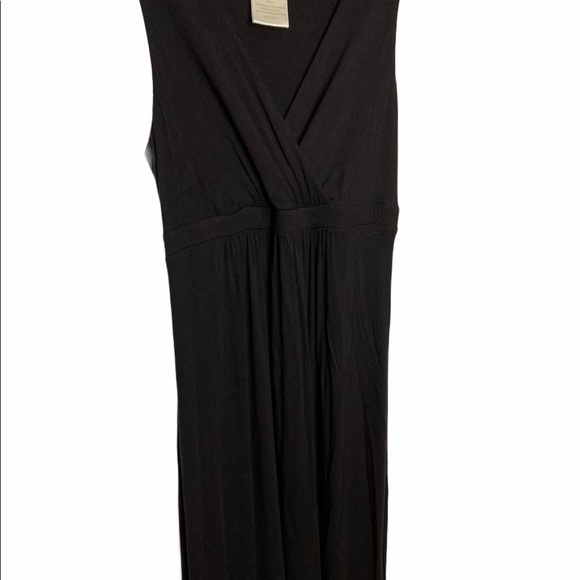 👚Matty M Women's knit Sleeveless Maxi Dress Black - Picture 8 of 8
